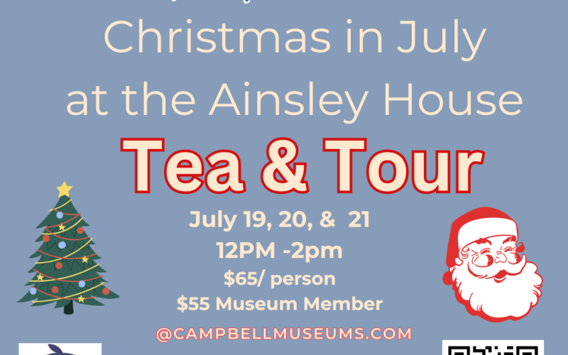 Beat the Heat: Dive into Christmas Spirit with the July Tea & Tour