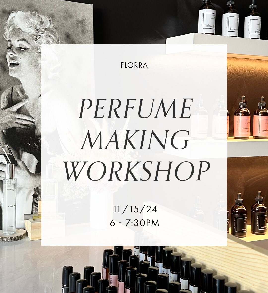 Discover Your Signature Scent at the Perfume Making Workshop in Campbell